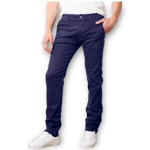 NWT Galaxy by Harvic Slim Fit Stretch Chino Pants | 38x32